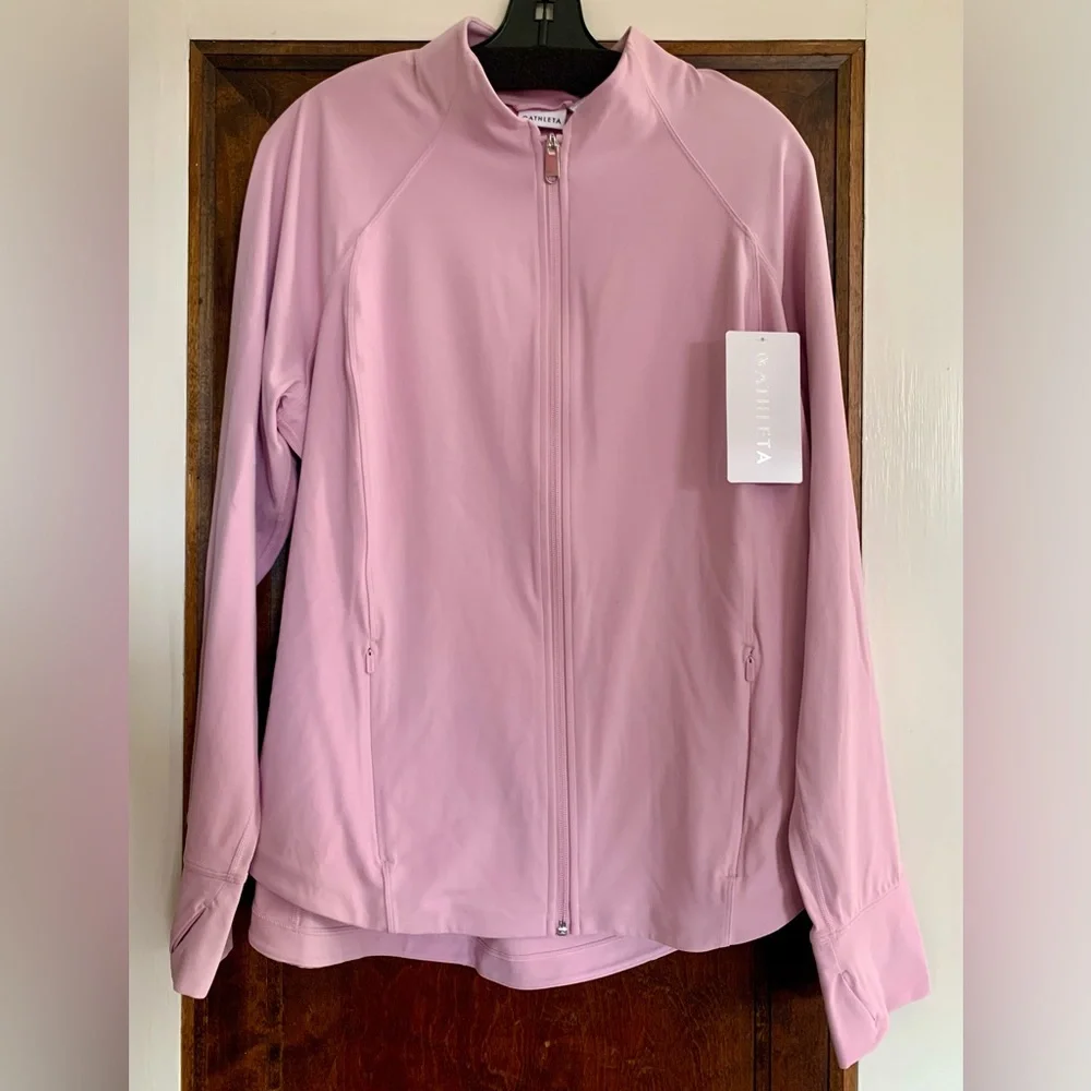 Athleta Salutation Jacket 2.0 Begonia Pink 2X - Picture 3 of 8